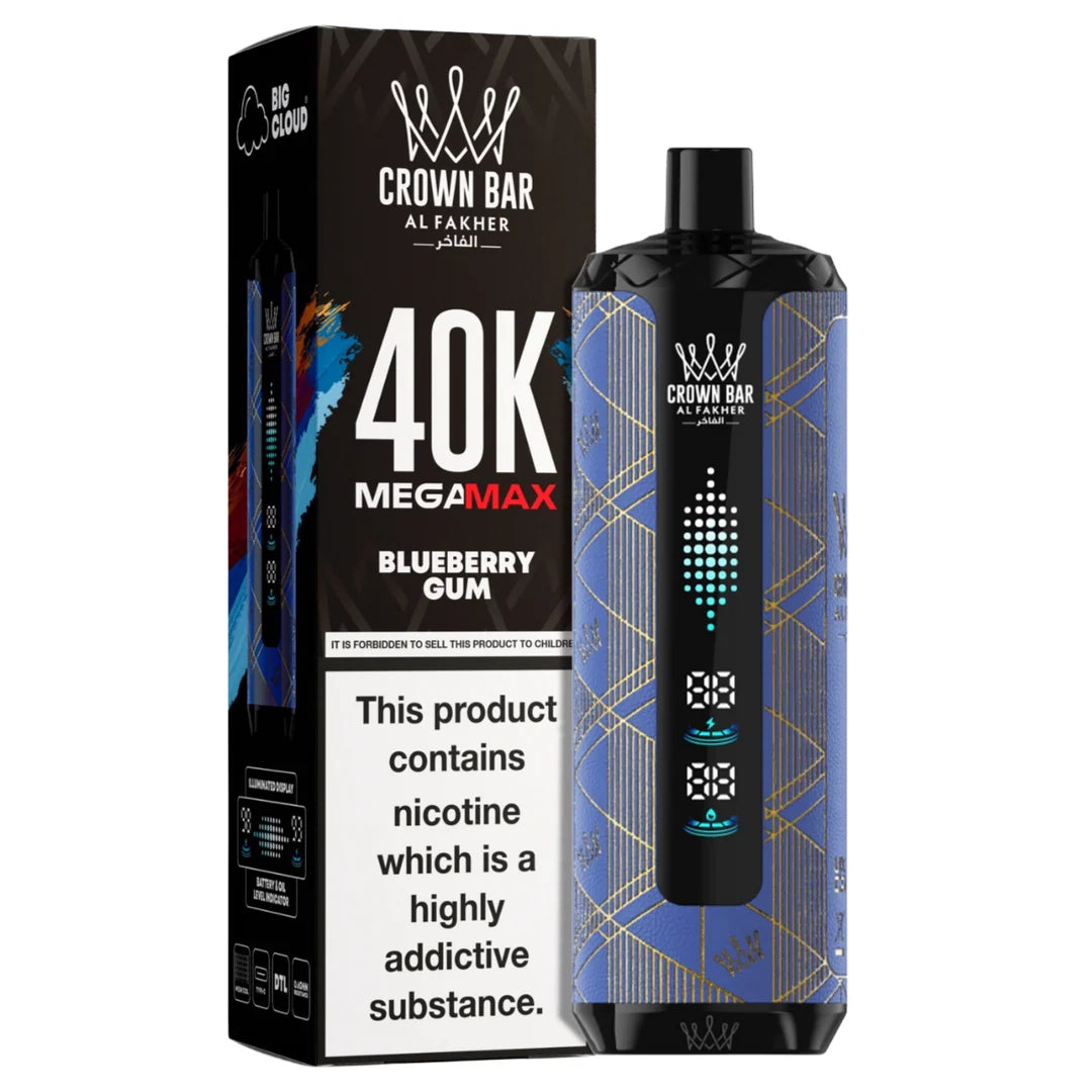 Al Fakher Mega Max 40K Blueberry Gum