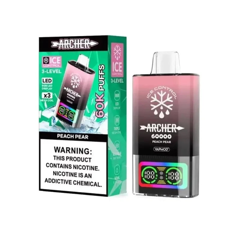 Archer 60K Puffs Disposable Pod Peach pear
