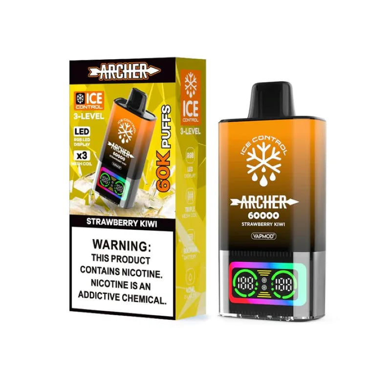 Archer 60K Puffs Disposable Pod Strawberry Kiwi