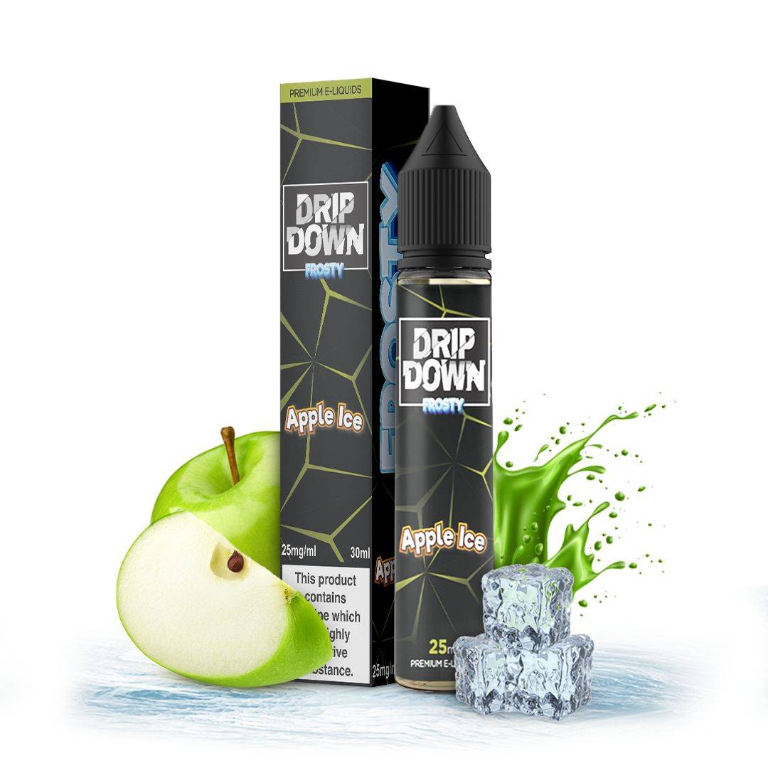 Drip Down Apple Ice - Frosty Series 30ml | Lowest Price in Pakistan Vape And Beyond Drip Down Apple Ice - Frosty Series 30ml | Lowest Price in Pakistan Vape And Beyond