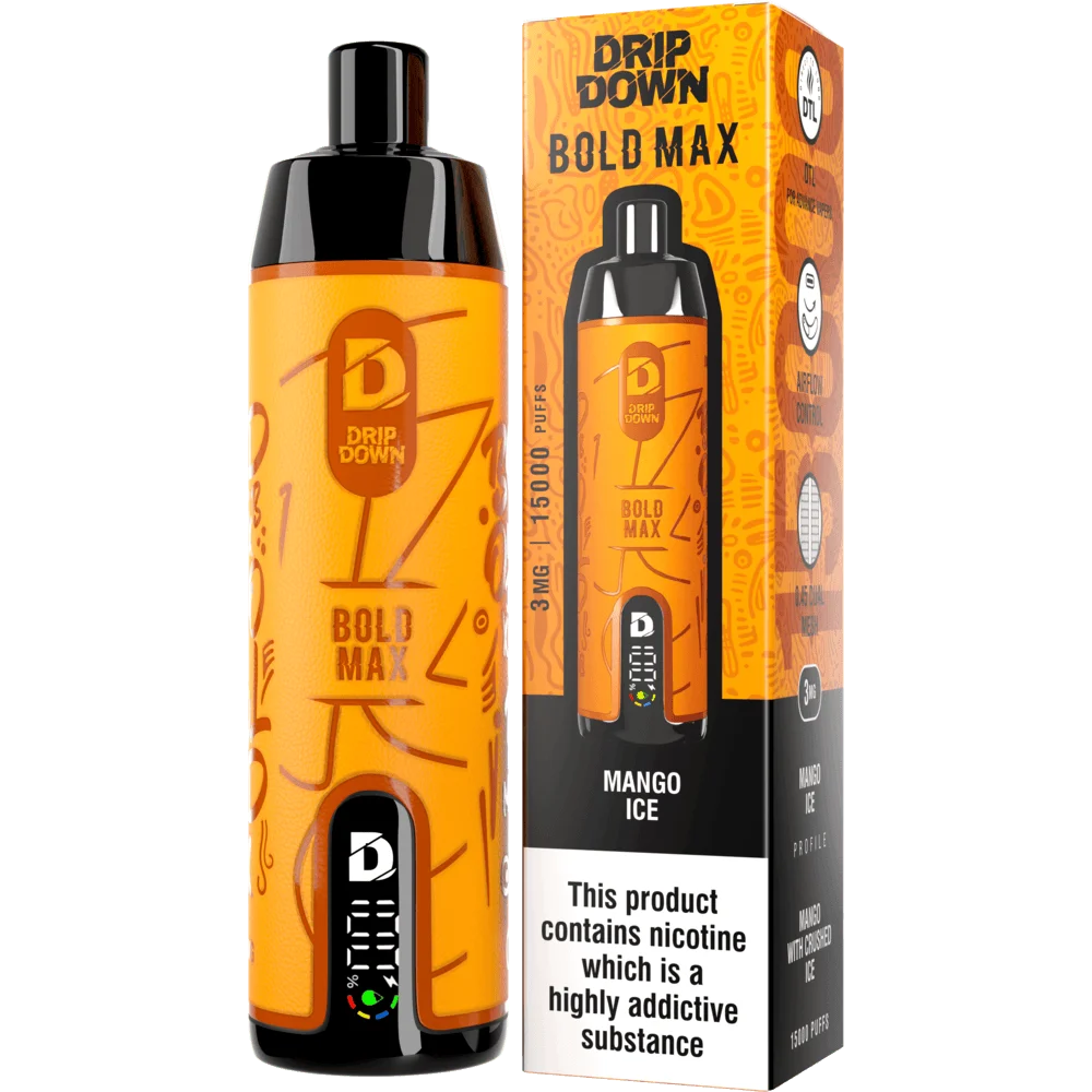 Drip Down Bold Max Mango Ice