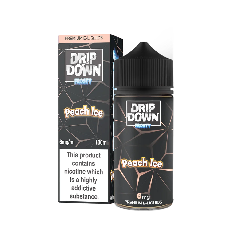 Drip Down Frosty Series Peach Ice 6mg 100ml