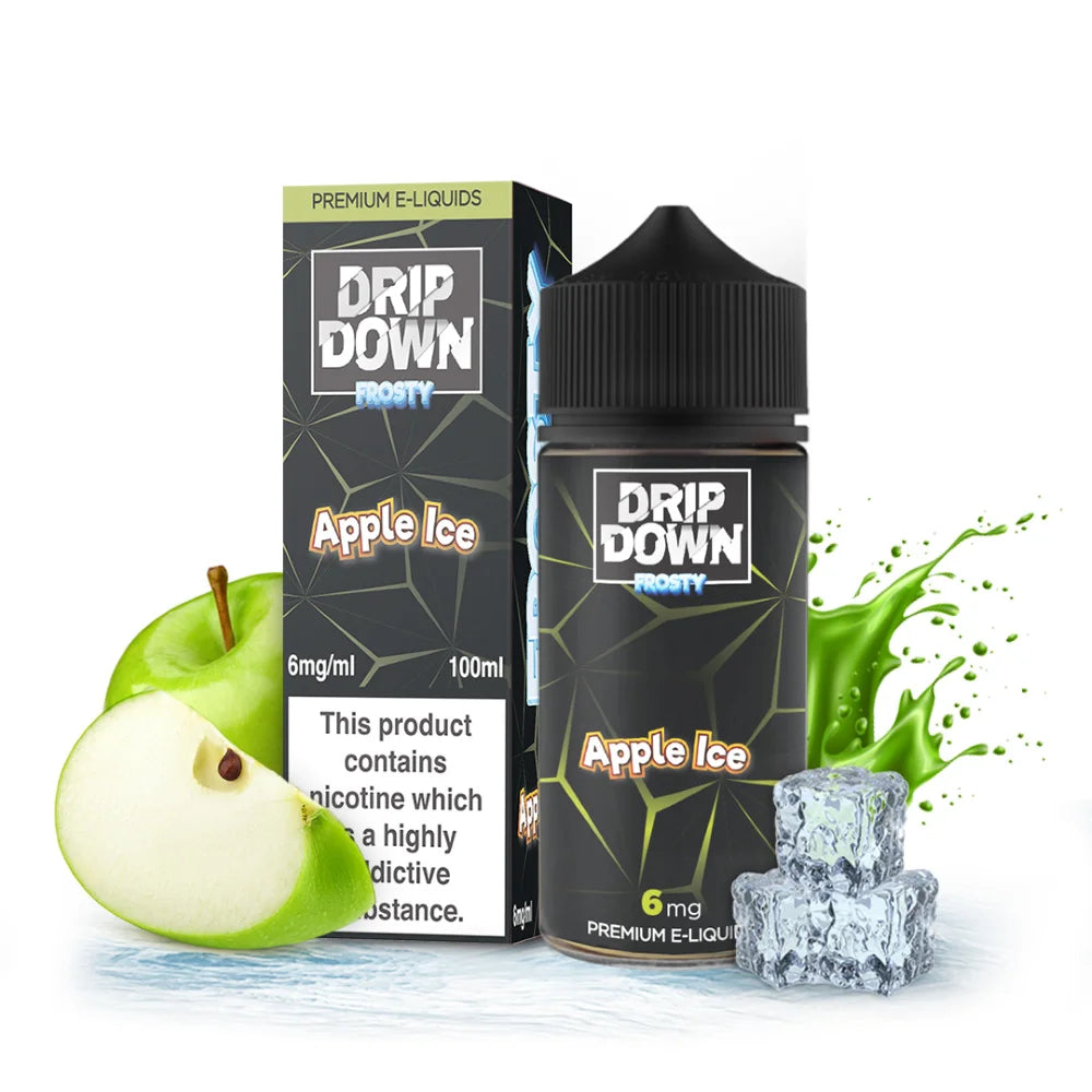 Drip Down Frosty Series Apple Ice 6mg 100ml
