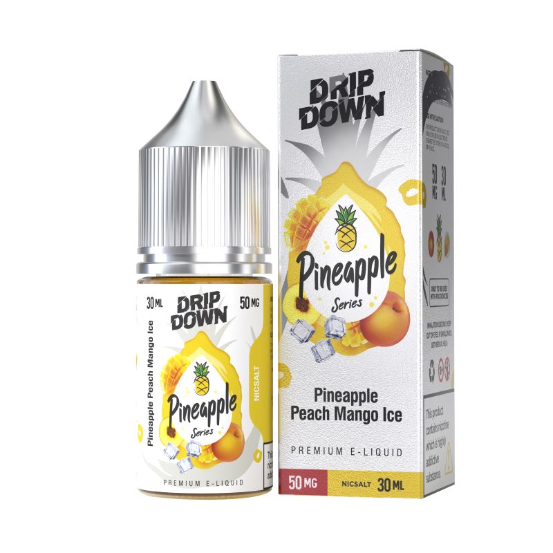 Drip Down Pineapple Peach Mango Ice 30ml | Pineapple Series flavors  Vape  And Beyond