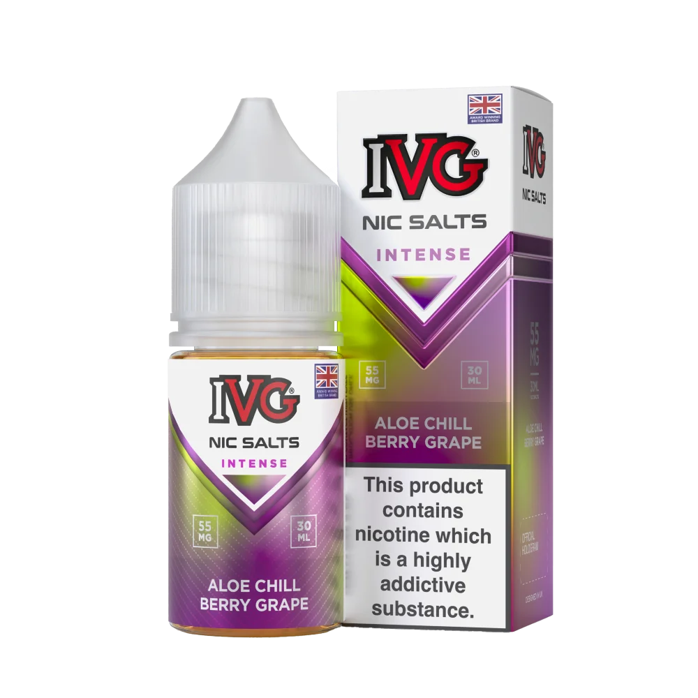 IVG Intense Aloe Chill Berry Grape 30ml 55MG