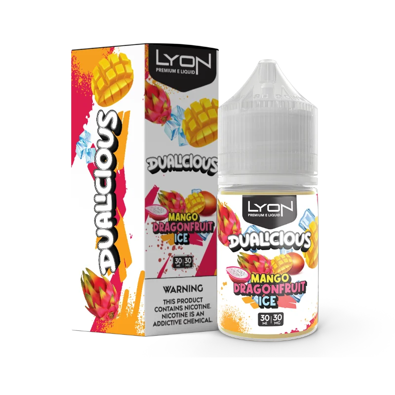 Buy Lyon DUALICIOUS Mango Dragonfruit Ice 30ml at best price Vape And Beyond Buy Lyon DUALICIOUS Mango Dragonfruit Ice 30ml at best price Vape And Beyond