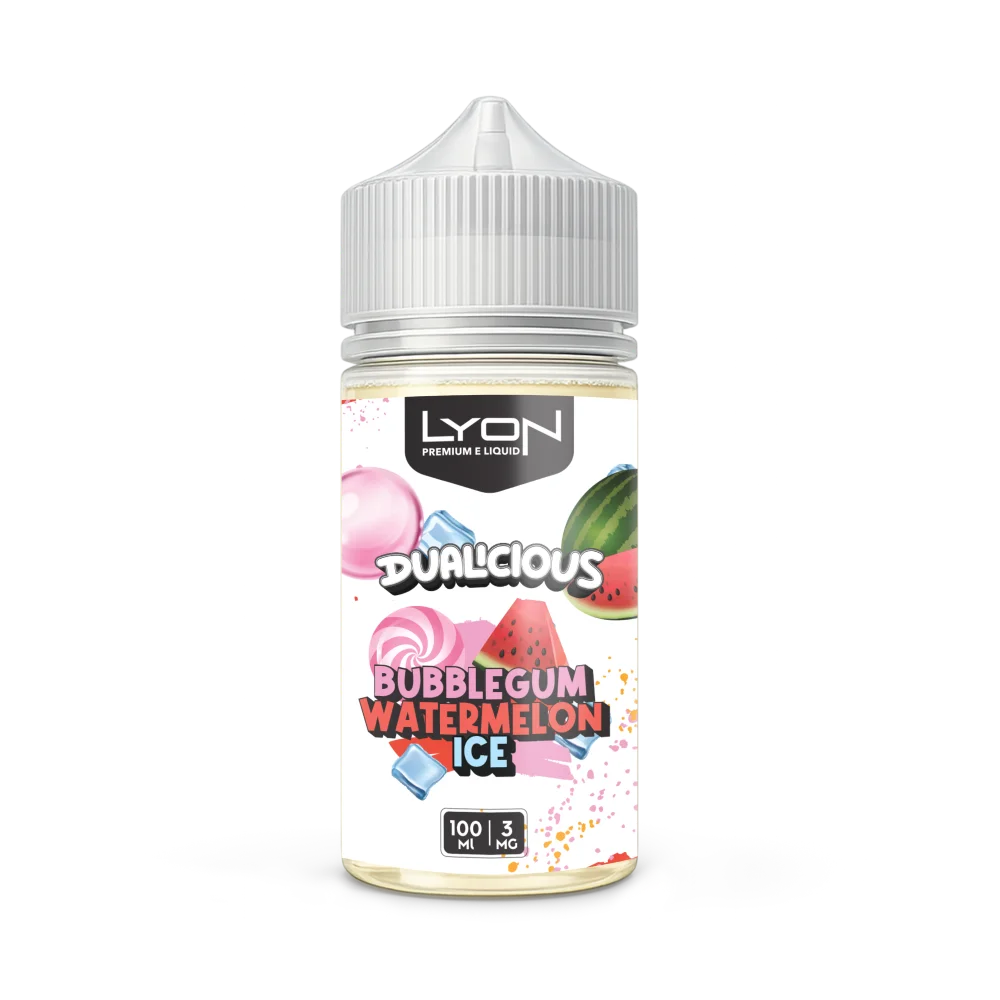 Lyon DUALICIOUS Bubblegum Watermelon Ice 100ml