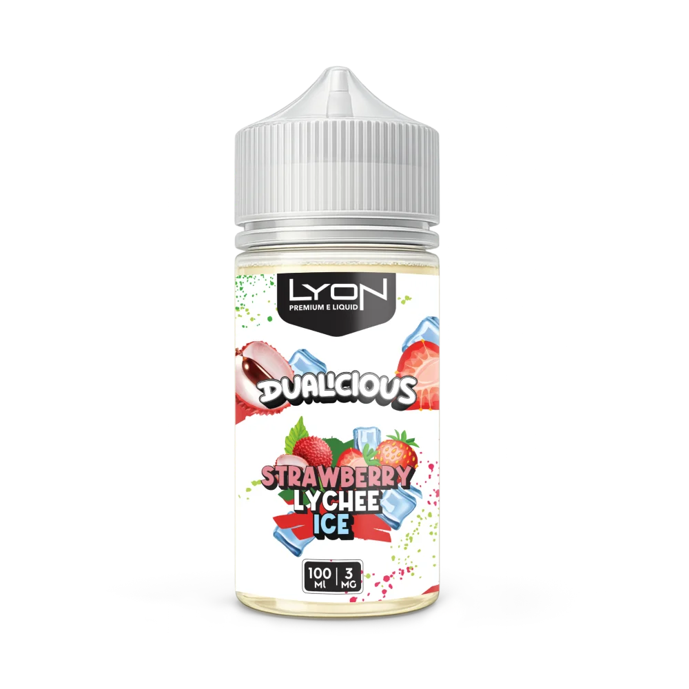 Lyon DUALICIOUS Strawberry Lychee Ice 100ml