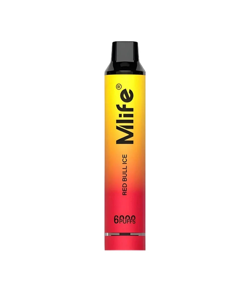 MLIFE 6000 Puffs Disposable Pod Kit RedBull Ice