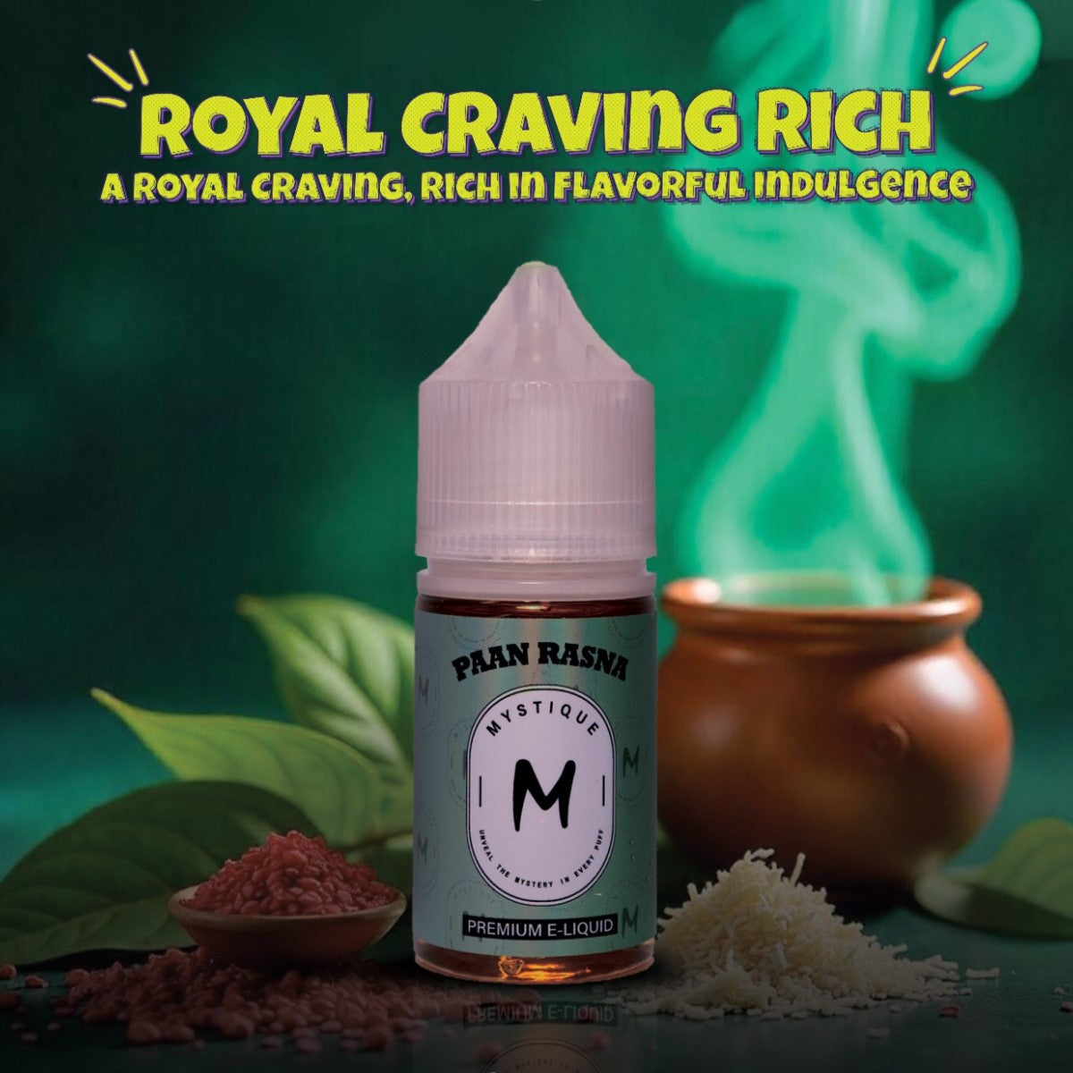 Mystique Pan Rasna Ice 30ml | Pan flavored Vape E-liquid Vape And Beyond Mystique Pan Rasna Ice 30ml | Pan flavored Vape E-liquid Vape And Beyond