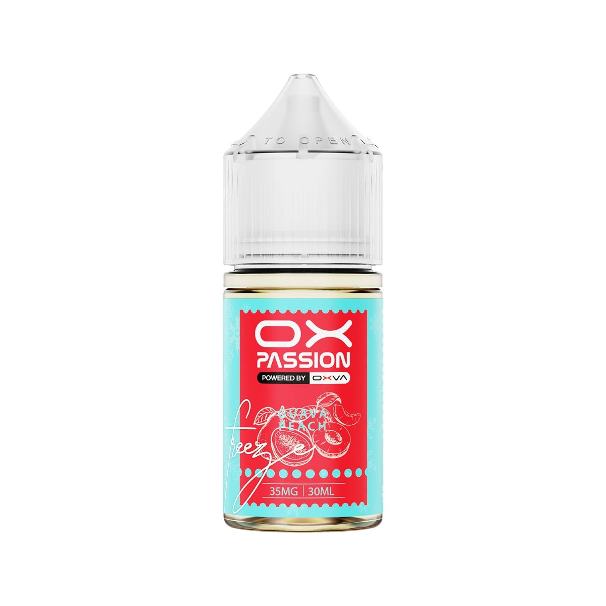 Buy OX Passion Freeze Series Guava Peach 30ml | OXVA Flavors Vape And Beyond Buy OX Passion Freeze Series Guava Peach 30ml | OXVA Flavors Vape And Beyond