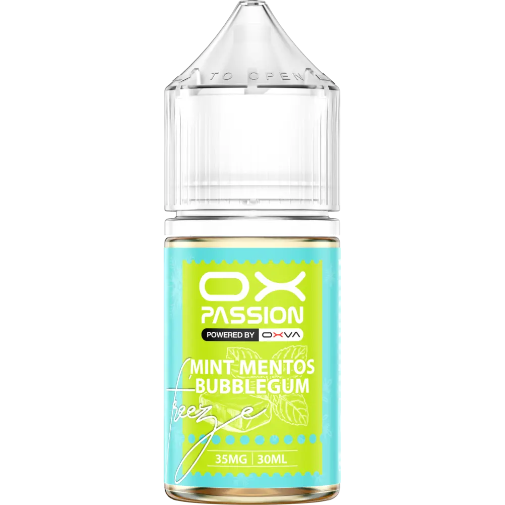 OX Passion Freeze Series Mint Mentos Bubblegum 30ml