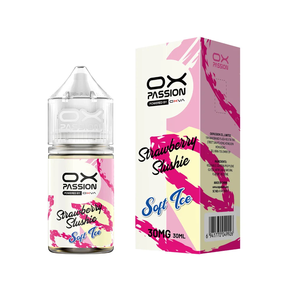 OX Passion Soft Ice Strawberry Slushie 30ml