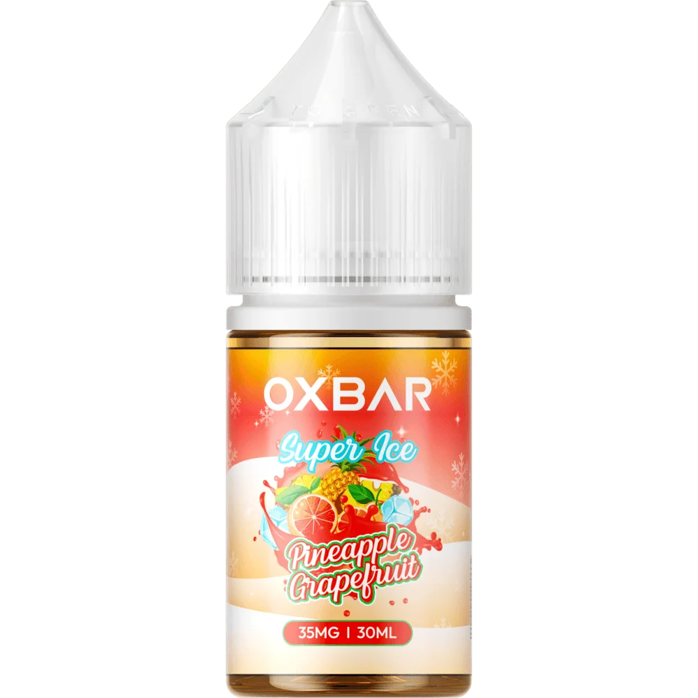 OXBAR Super Ice Pineapple Grapefruit 30ml | OXBAR E-liquids  Vape And  Beyond