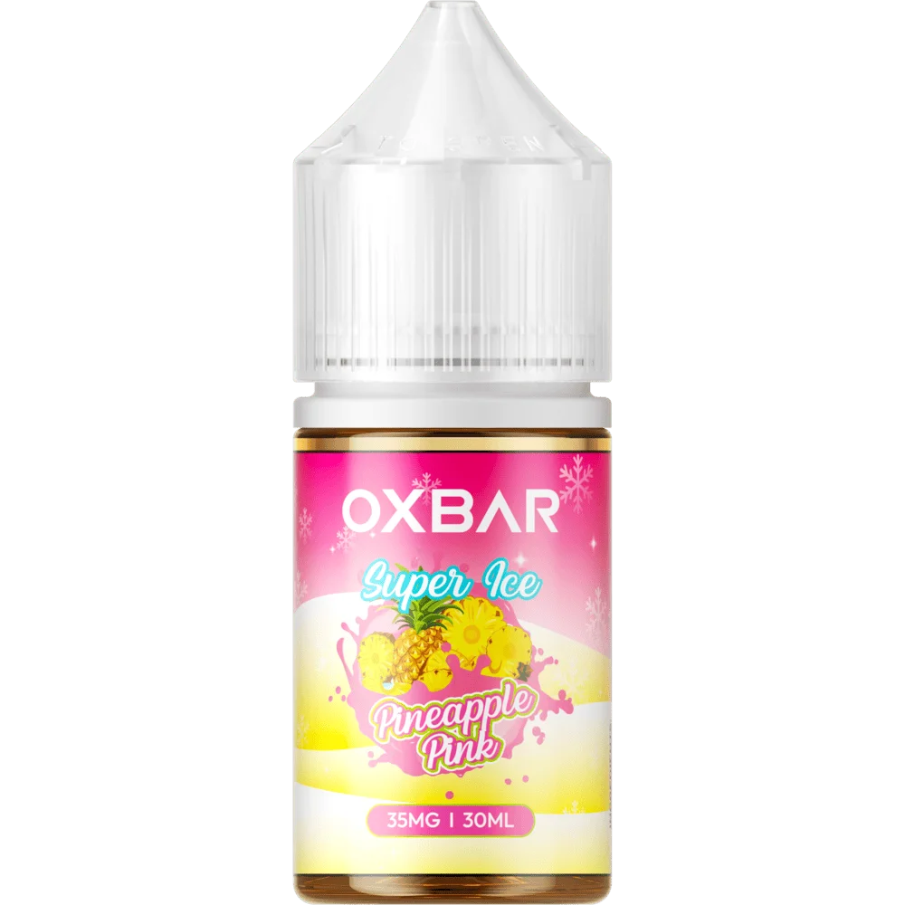 Buy OXBAR Super Ice Pineapple Pink 30ml | OXVA at best price Vape And Beyond Buy OXBAR Super Ice Pineapple Pink 30ml | OXVA at best price Vape And Beyond