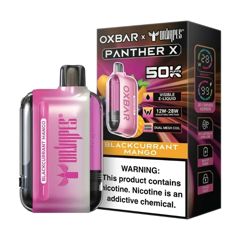 Blackcurrant Mango Panther X 50K