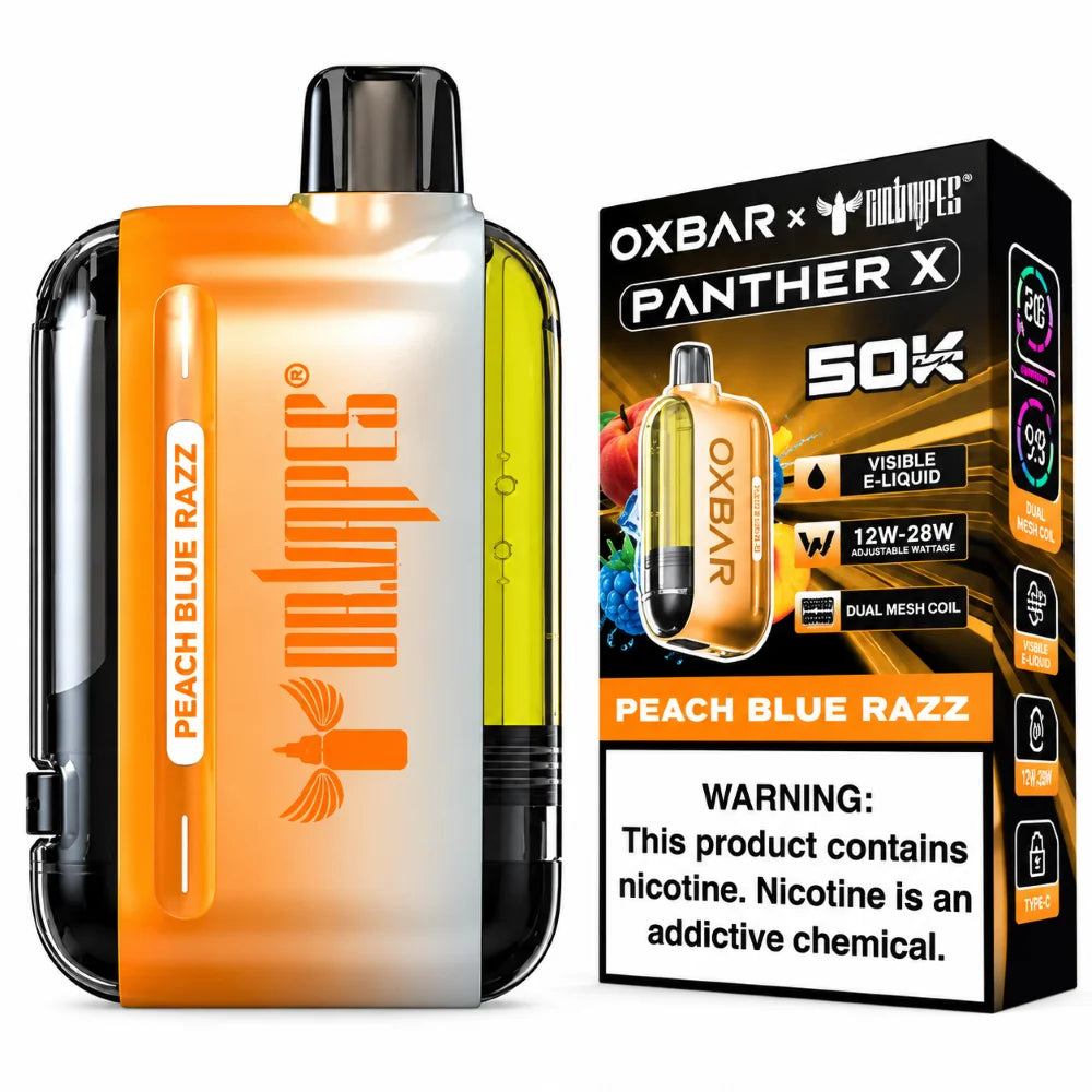 Peach Blue Razz Panther X 50K