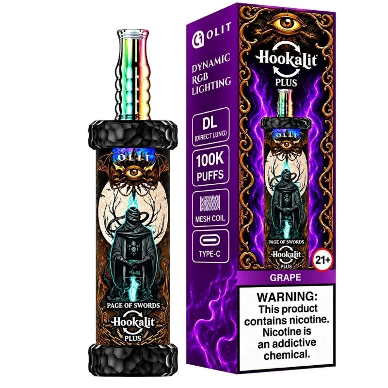 Olit Hookalit Plus 100K Puffs Grape