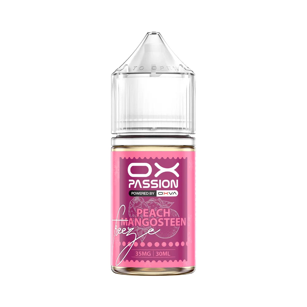 mangosteen vape flavour Buy OXVA OX Passion Freeze Series Peach Mangosteen 30ml – Vape And Beyond