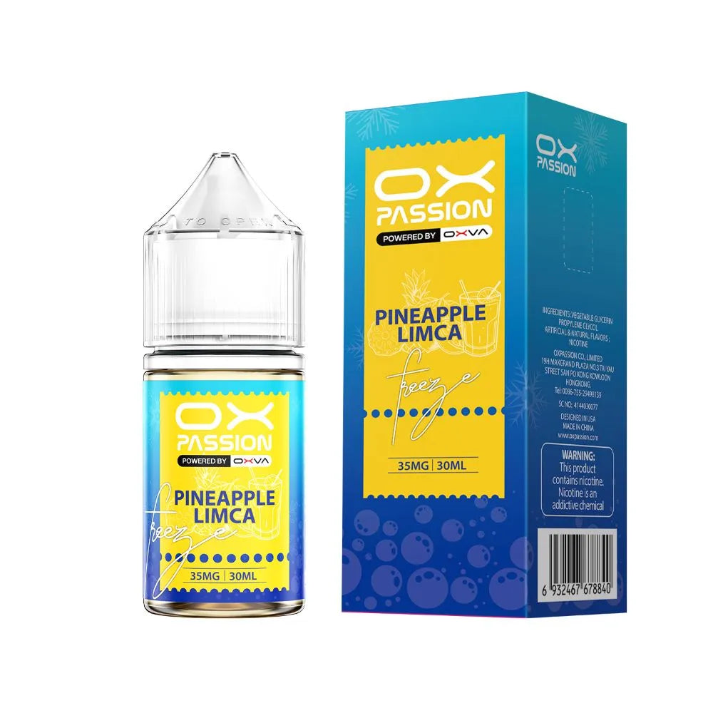 OX Passion Freeze Series Pineapple Limca 30ml