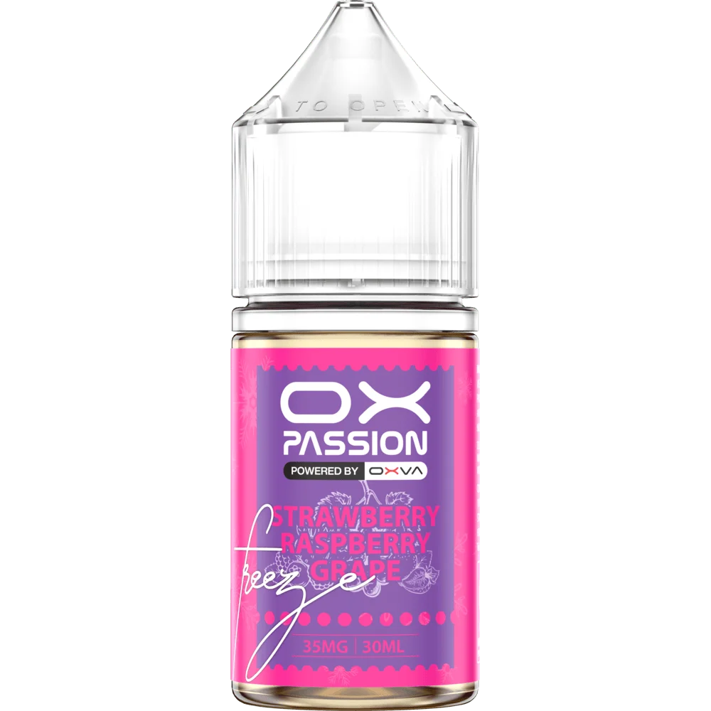 OX Passion Freeze Series Strawberry Raspberry Grape 30ml