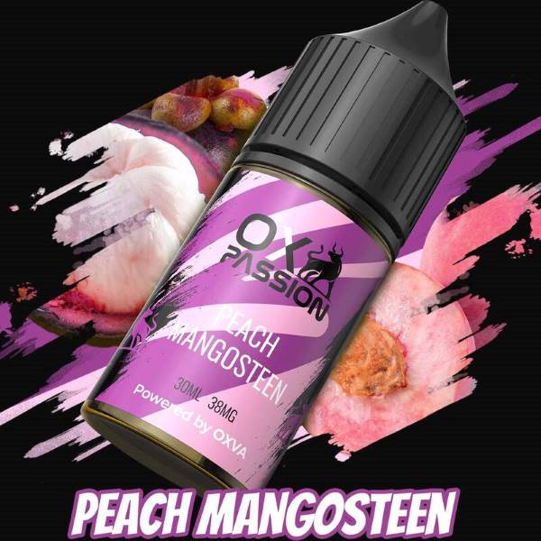 Ox Passion Peach Mangosteen 30ml | Ox Passion