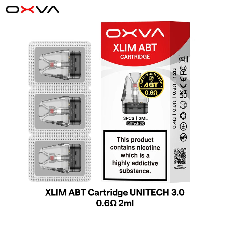Oxva Xlim ABT Replacement Pods 0.6 2ml