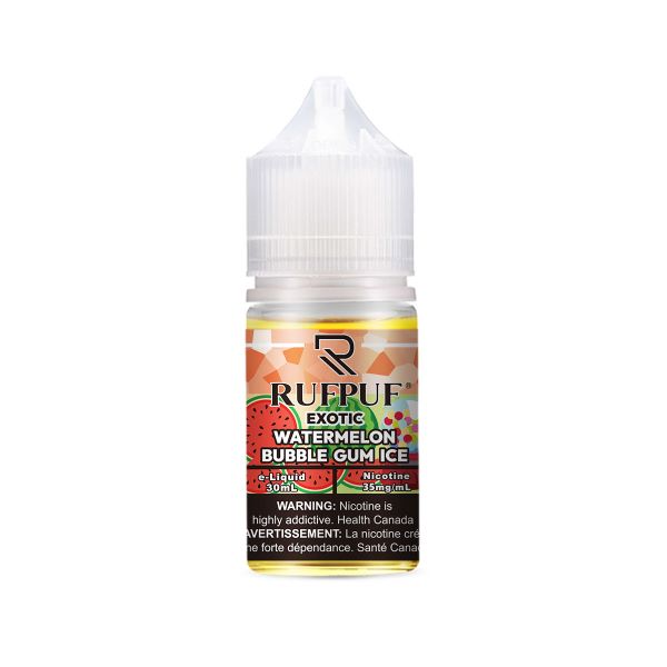 watermelon bubble gum vape juice RufPuf Exotic Watermelon Bubble Gum Ice 30ml