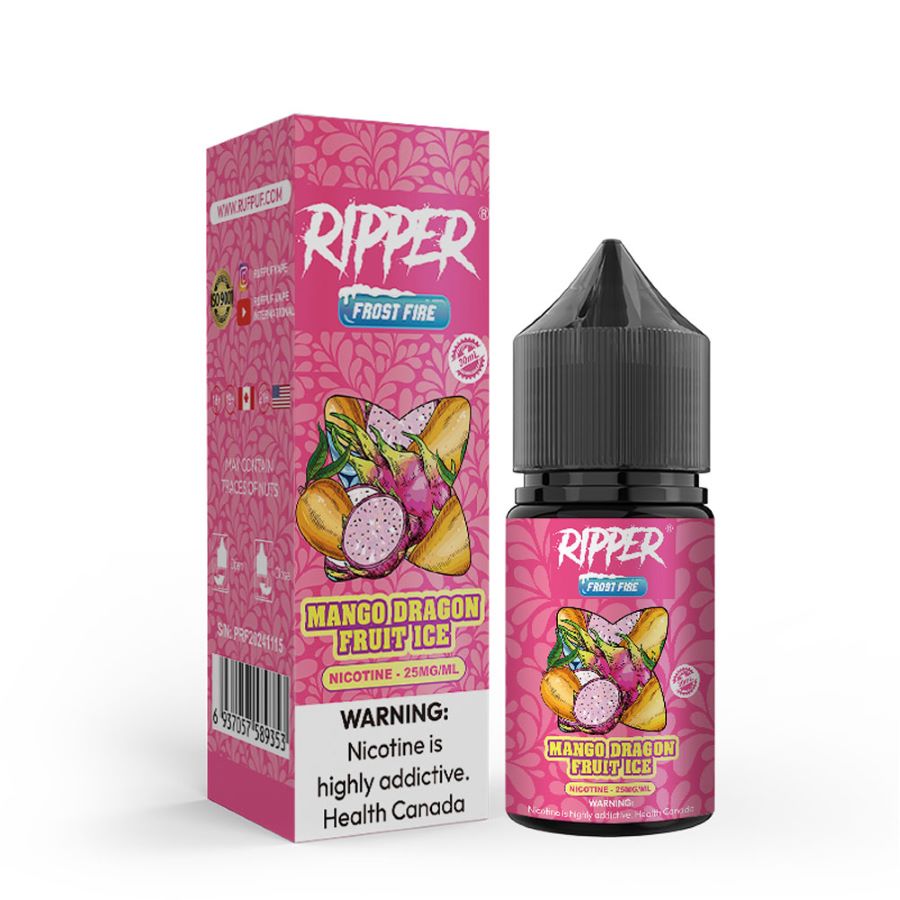 elfbar elfa master akku Ripper Frost Fire Mango Dragon fruit Ice 30ml at best price – Vape And  Beyond