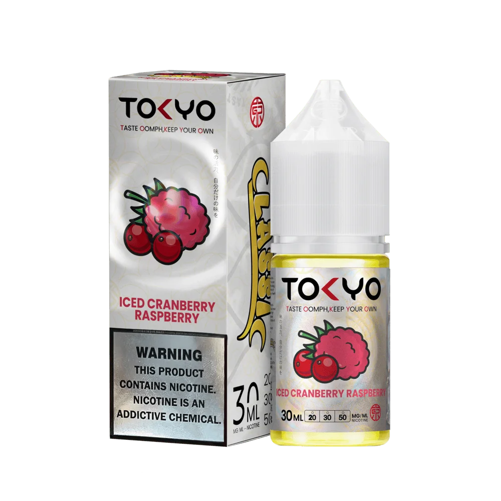 Tokyo Classic Series Iced Cranberry Raspberry 30ml | Trending Flavors Vape And Beyond Tokyo Classic Series Iced Cranberry Raspberry 30ml | Trending Flavors Vape And Beyond