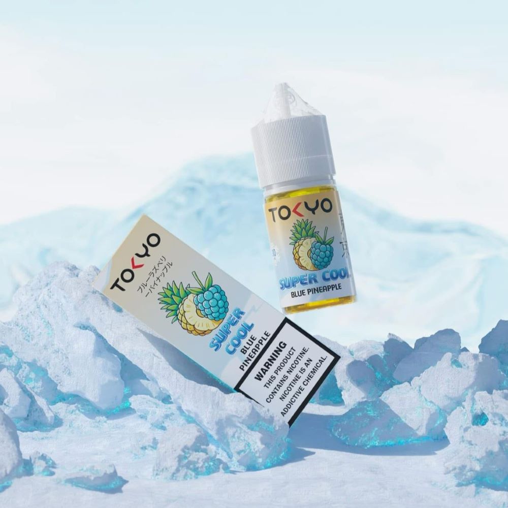 cool vape juice Buy Tokyo Super Cool Blue Pineapple 30ml