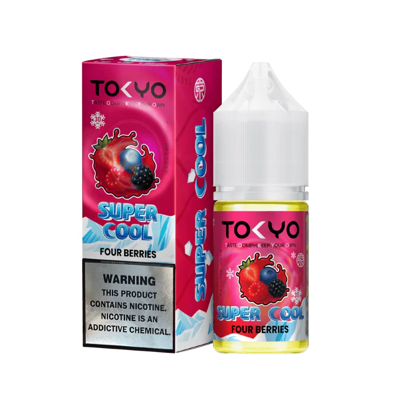 tokyo vape juice review Buy Super Cool Four Berries 30ml Type:Corex 2.0 0.8 Ohm Mesh Pod (3ml) VIZ 40000 Geek Bar Pulse 15000