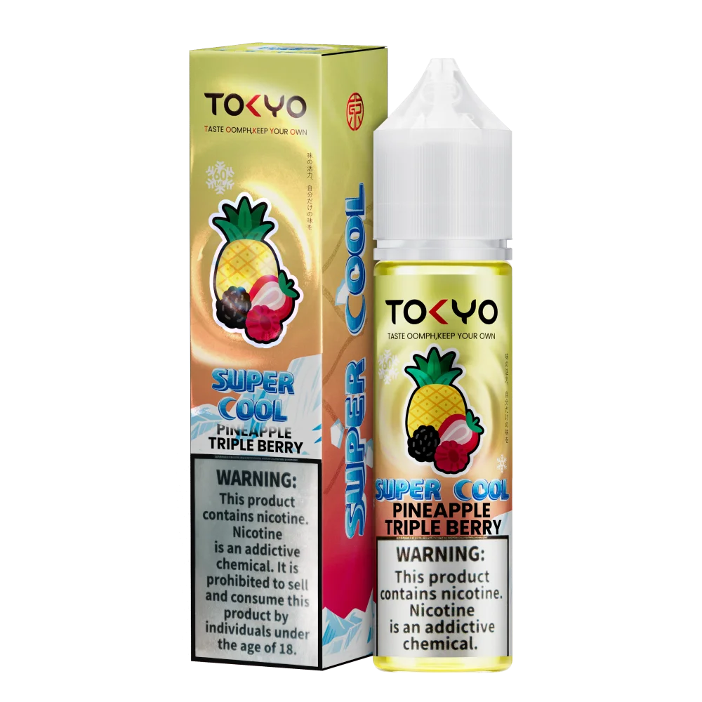 Tokyo Super Cool Pineapple Triple Berry 60ml