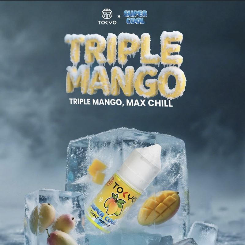 Tokyo Super Cool Triple Mango 30ml
