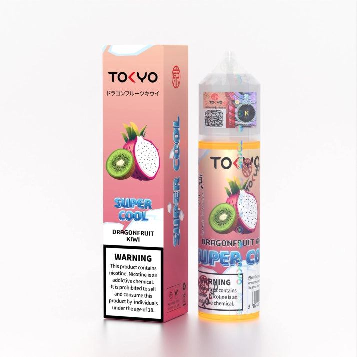 Tokyo Super Cool Dragon fruit Kiwi 60ml | Tokyo Super Cool flavors Vape And Beyond Tokyo Super Cool Dragon fruit Kiwi 60ml | Tokyo Super Cool flavors Vape And Beyond