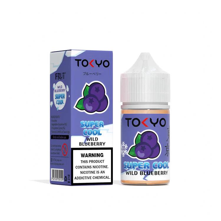 Tokyo super cool wild blueberry ice 30ml