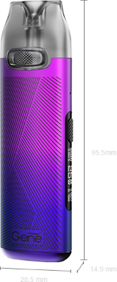 Voopoo Vthru Pro Dimensions