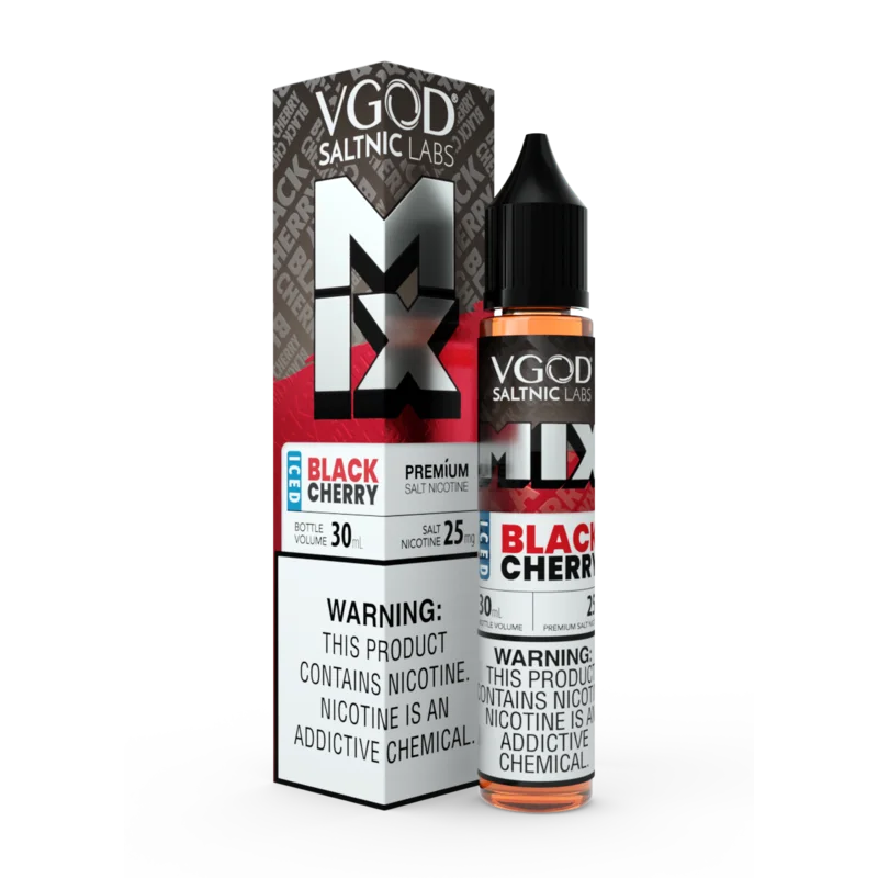 Buy VGOD Mix Iced Black Cherry 30ml | New flavors by VGOD  Vape And Beyond