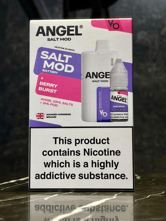 Vapes Bars ANGEL Salt Mod Kit Berry Burst