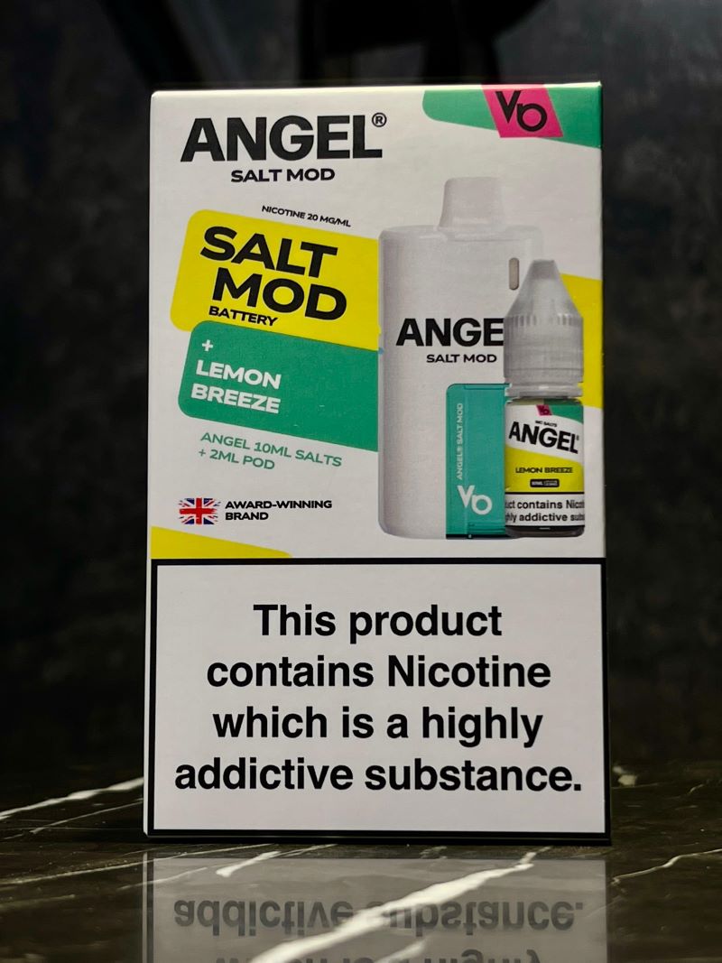 Vapes Bars ANGEL Salt Mod Kit | 10ml Refill | Disposable Vape Vape And Beyond Vapes Bars ANGEL Salt Mod Kit | 10ml Refill | Disposable Vape Vape And Beyond