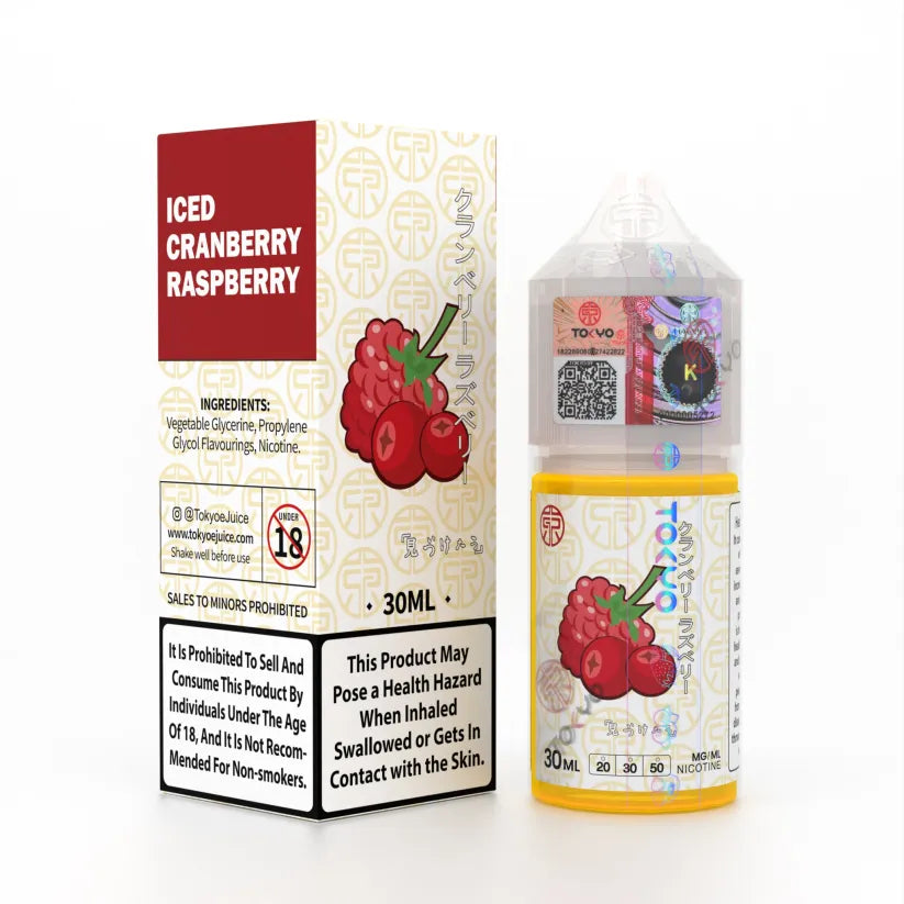 Tokyo Classic Series Iced Cranberry Raspberry 30ml