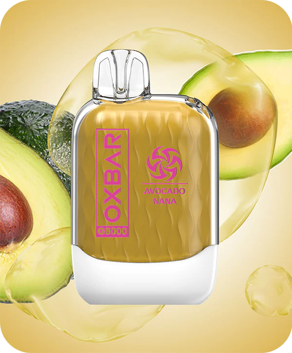 OXBAR G8000 Avocado Nana - 8000 Puffs Vape And Beyond OXBAR G8000 Avocado Nana - 8000 Puffs Vape And Beyond