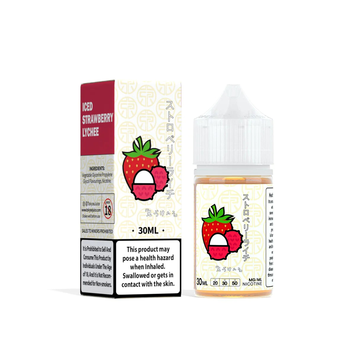 Tokyo Classic Series Iced Strawberry Lychee 30ml