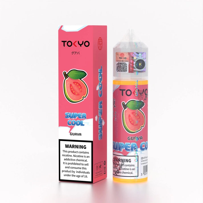 Tokyo Super Cool Guava 60ml | Tokyo Freebase 60ml flavors | Super Cool Vape And Beyond Tokyo Super Cool Guava 60ml | Tokyo Freebase 60ml flavors | Super Cool Vape And Beyond