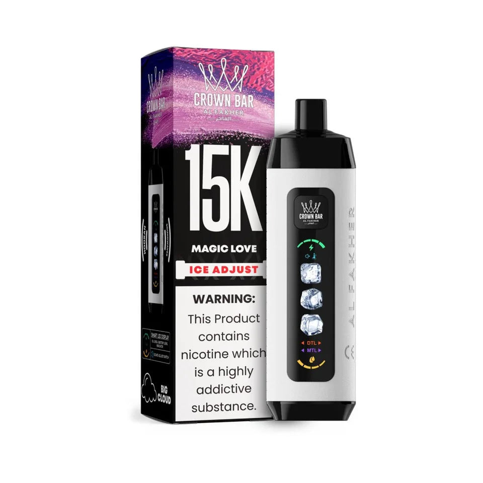 Al Fakher Crown Bar 15K Ice Adjust Magic Love