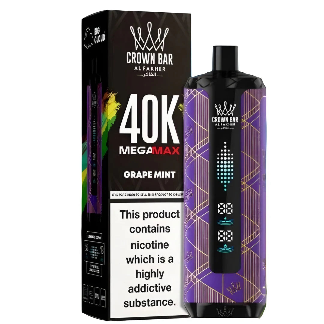 Al Fakher Mega Max 40K Grape Mint