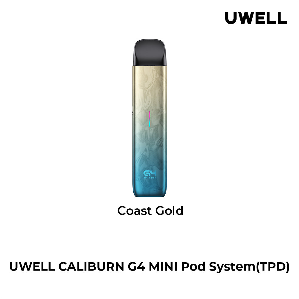 Uwell Caliburn G4 Mini Pod Kit Coast Gold