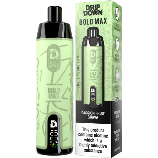 Drip Down Bold Max Passionfruit Guava