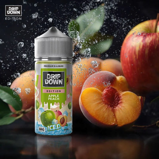 Drip Down Edition Series Apple Peach Ice 100ml