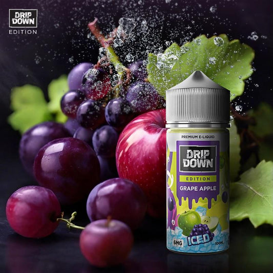 Drip Down Edition Series Grape Apple Ice 100ml